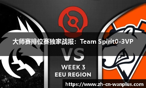 大师赛排位赛独家战报：Team Spirit0-3VP